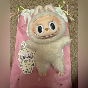 Authentic Pop Mart Labubu Exciting Macaron Soymilk New